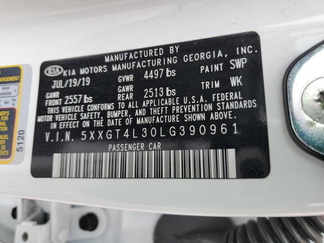 5XXGT4L30LG390961 KIA Optima Lx