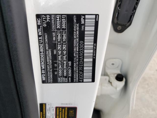 2017 MERCEDES-BENZ GLS 63 AMG - 4JGDF7FE0HA903309