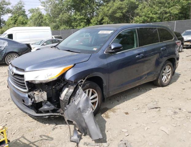 VIN 5TDBKRFH2ES044896 2014 Toyota Highlander, LE no.1