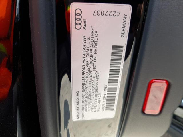 2023 AUDI S6 PRESTIG WAUFFBF26PN024083