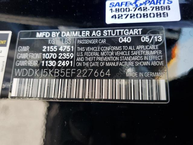 WDDKJ5KB5EF227664 Mercedes-Benz E 350