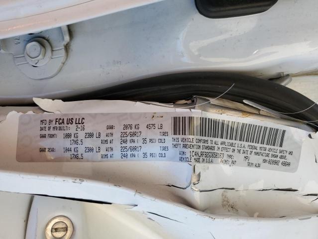 1C4NJRFB2GD658163 Jeep Patriot Latitude
