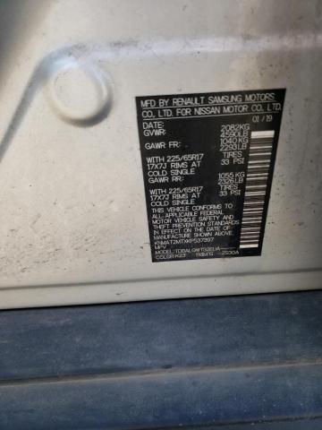 KNMAT2MTXKP537397 Nissan ROGUE S