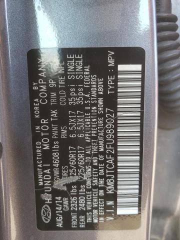 2015 HYUNDAI TUCSON GLS - KM8JTCAF2FU989027