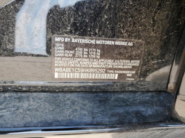 2017 BMW 330E - WBA8E1C59HK895292