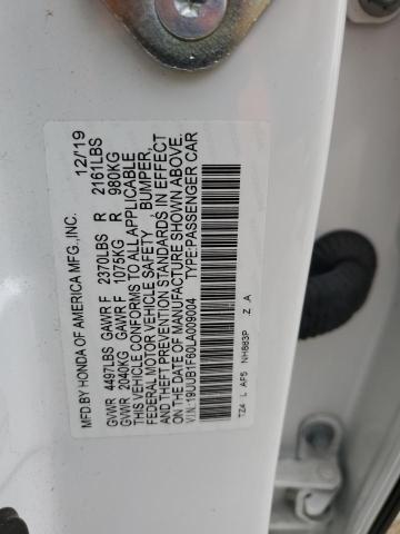 2020 ACURA TLX TECHNO - 19UUB1F60LA009004