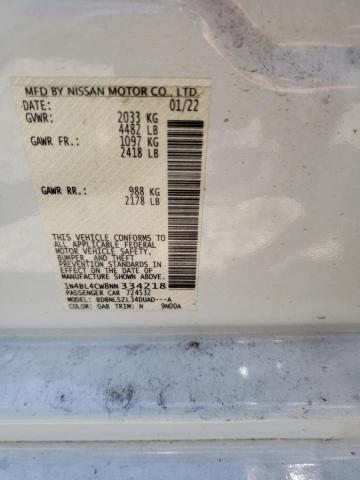 1N4BL4CW8NN334218 Nissan ALTIMA SR