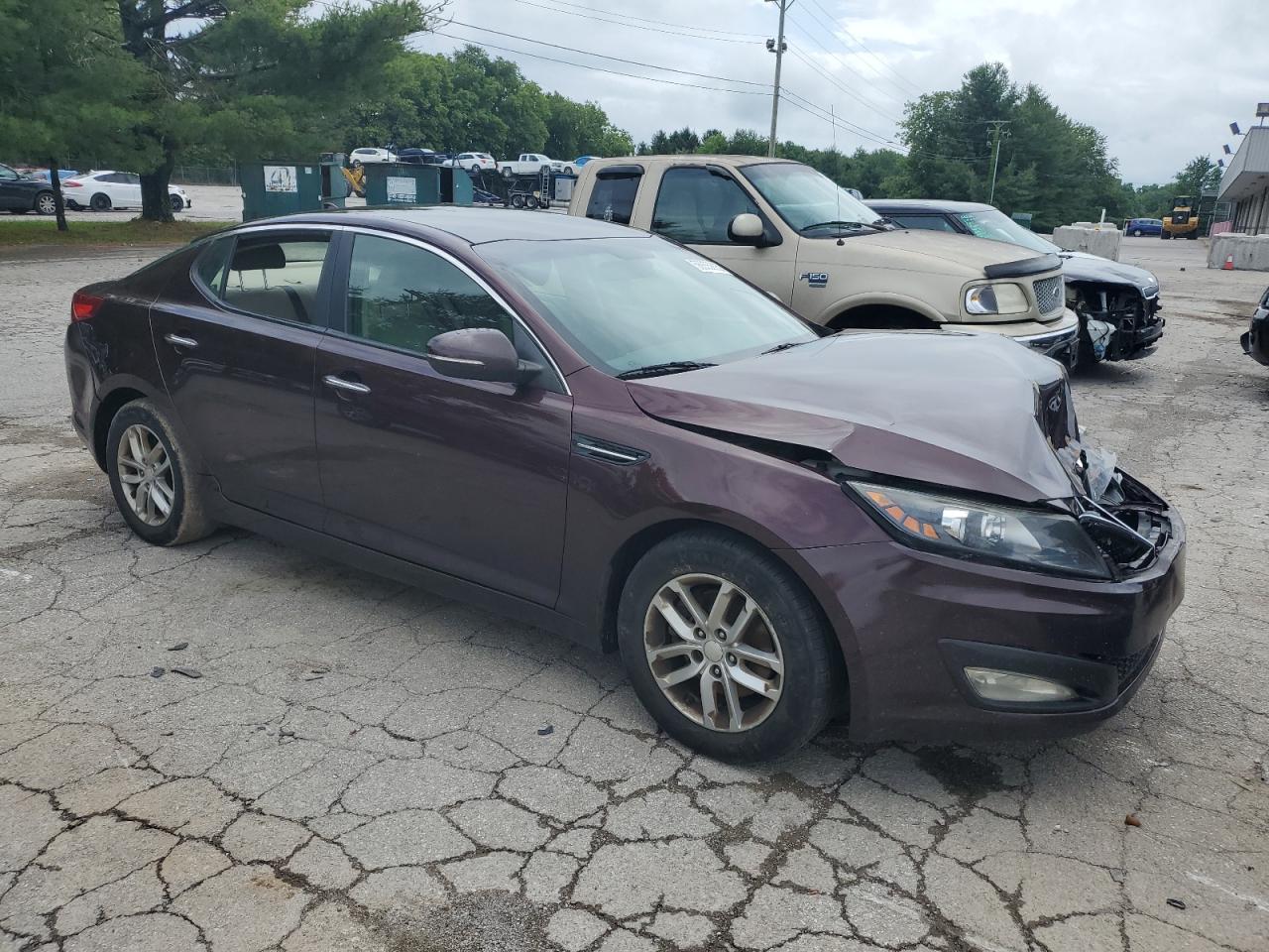 2012 Kia Optima Lx vin: 5XXGM4A72CG070088