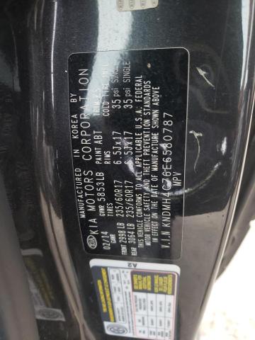 KNDMH4C76E6580787 KIA SEDONA EX
