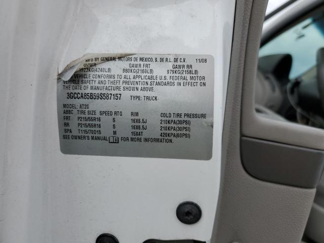 2009 Chevrolet Hhr Panel Ls VIN: 3GCCA85B59S587157 Lot: 57410013