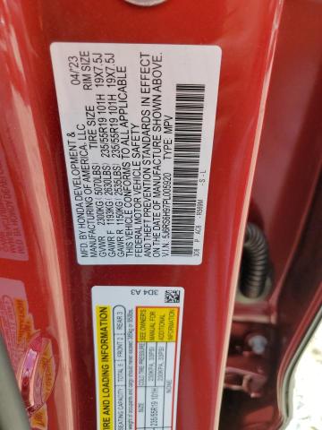 2023 HONDA CR-V SPORT - 5J6RS6H97PL005920