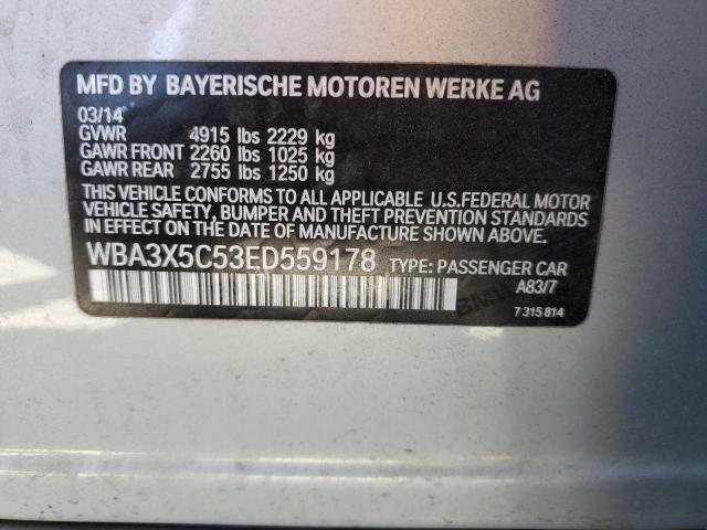 WBA3X5C53ED559178 BMW 328 XIGT