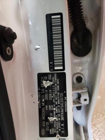 3KPFK4A73JE235735 KIA FORTE LX