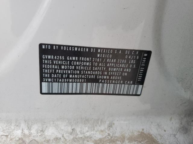 2015 VOLKSWAGEN GOLF SPORT - 3VWC17AU9FM508801
