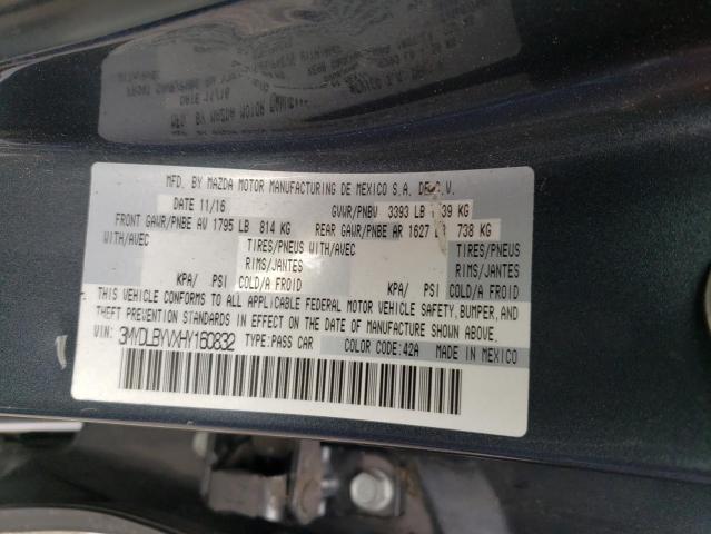 3MYDLBYVXHY160832 Toyota YARIS IA