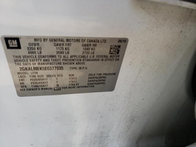 2GKALMEK5E6377035 GMC Terrain Sle