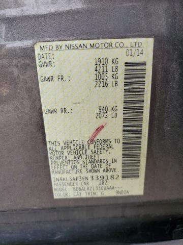 1N4AL3AP3EN339182 Nissan ALTIMA 2.5