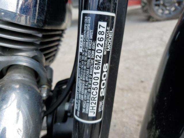 2006 HONDA VT750 C JH2RC50016M202687