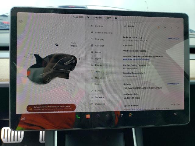 5YJ3E1EAXKF306519 Tesla MODEL 3