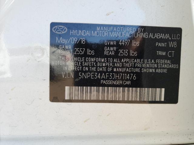 5NPE34AF3JH711476 Hyundai Sonata Sport