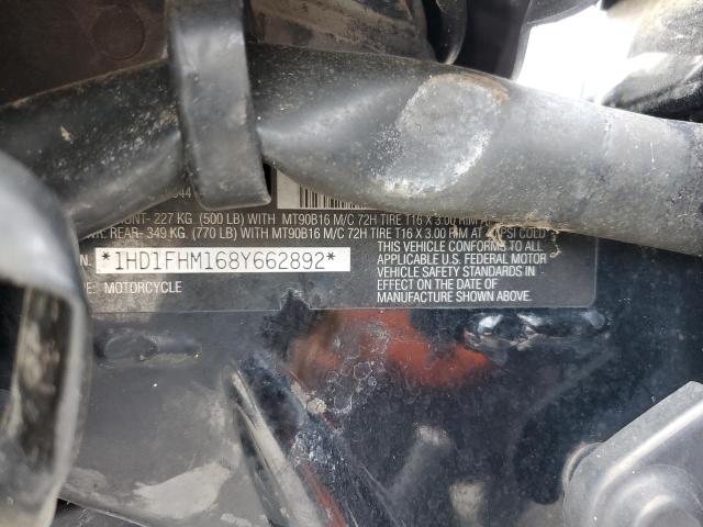 2008 HARLEY-DAVIDSON FLHP POLIC 1HD1FHM168Y662892