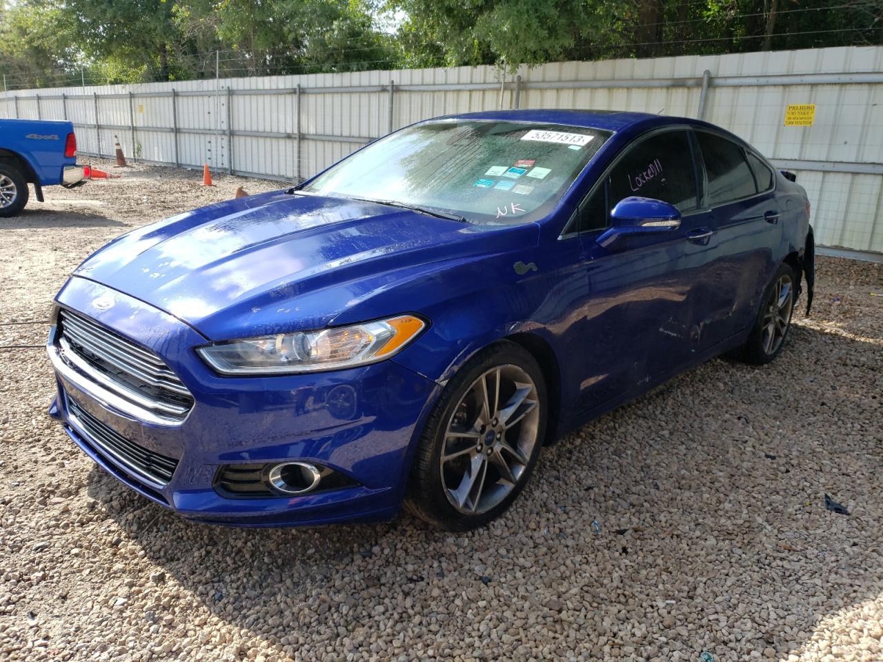 2016 Ford Fusion Titanium vin: 3FA6P0D94GR312398