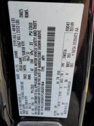 1FMCU9G9XFUB20184 Ford ESCAPE SE