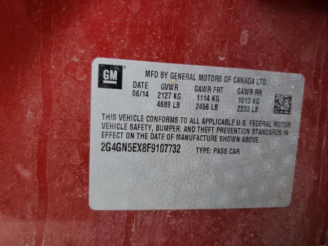 2G4GN5EX8F9107732 Buick Regal Premium