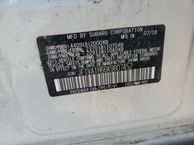 JF1VA1H66K9807452 Subaru Wrx Limited