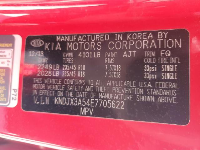 KNDJX3A54E7705622 KIA Soul !