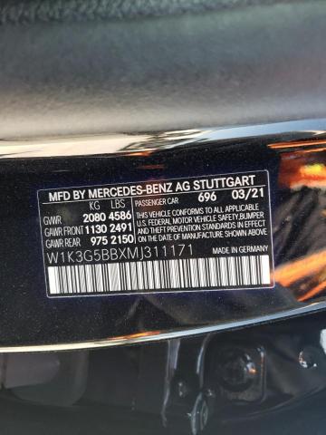 2021 MERCEDES-BENZ A 35 AMG W1K3G5BBXMJ311171