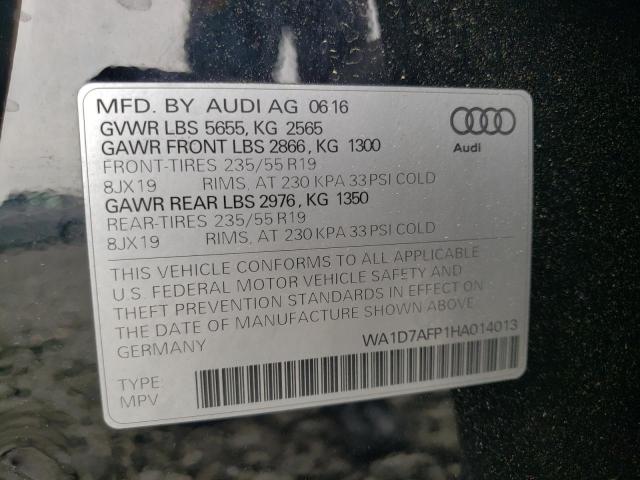 VIN WA1D7AFP1HA014013 2017 Audi Q5, Premium Plus S-... no.13