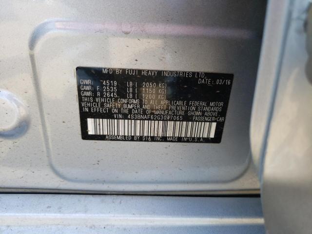 4S3BNAF62G3047065 Subaru Legacy 2.5i Premium
