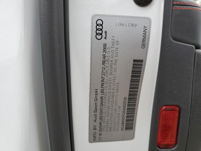 2019 AUDI RS5 WUABWCF53KA902539