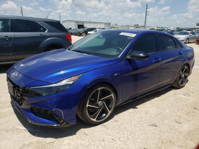 2022 HYUNDAI ELANTRA N - KMHLR4AF9NU254394