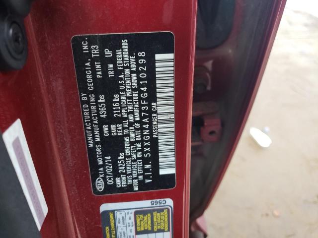 5XXGN4A73FG410298 KIA OPTIMA EX