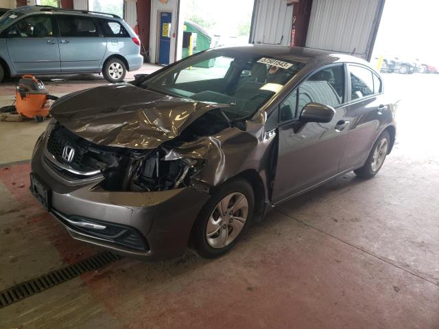 Vin: 19xfb2f51ee036622, lot: 57501543, honda civic lx 20141
