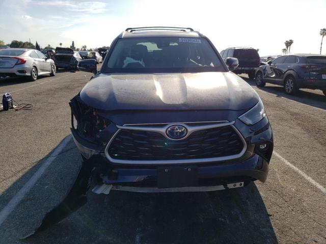 VIN 5TDKARAH1PS018593 2023 Toyota Highlander, Hybri... no.5