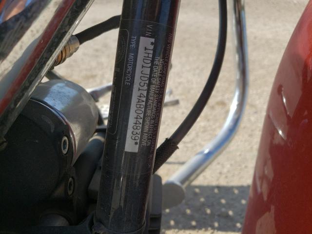 2010 HARLEY-DAVIDSON FLSTN 1HD1JD514AB044839
