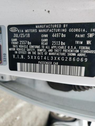 5XXGT4L3XKG286069 KIA Optima Lx