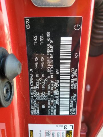 2023 TOYOTA 4RUNNER SE - JTEMU5JR9P6133584