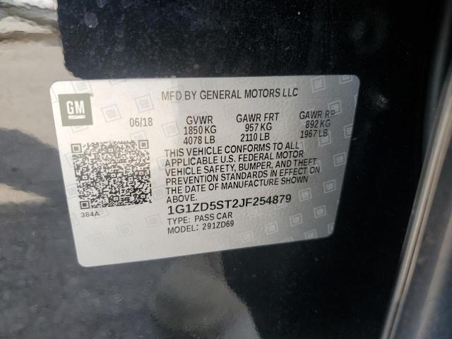 1G1ZD5ST2JF254879 Chevrolet MALIBU LT