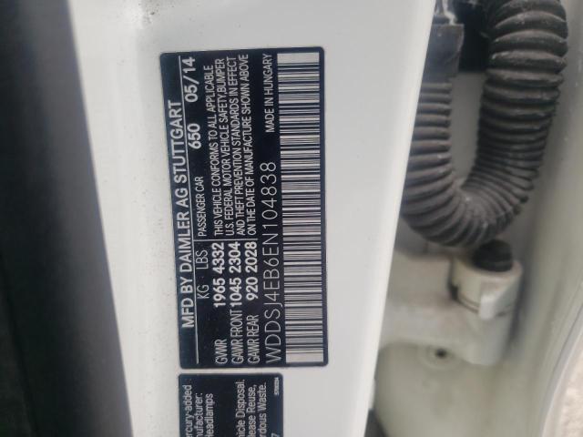 WDDSJ4EB6EN104838 Mercedes-Benz CLA 250