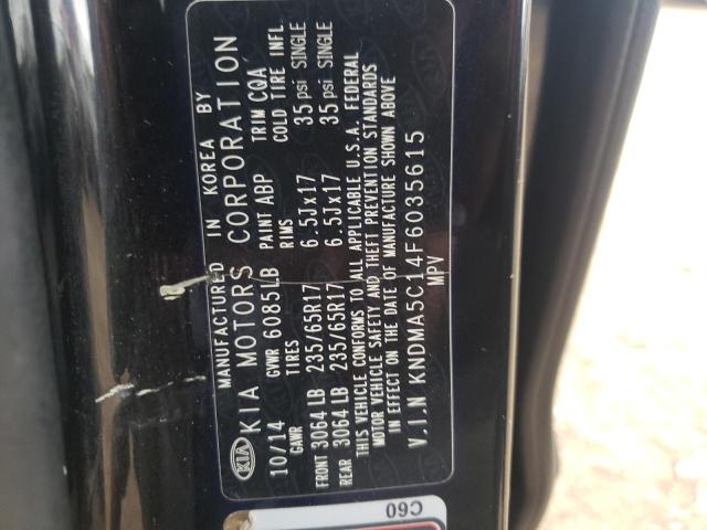 KNDMA5C14F6035615 KIA Sedona L