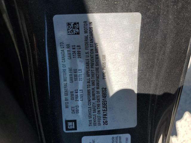 2G1FK1EJ5E9149652 Chevrolet CAMARO 2SS