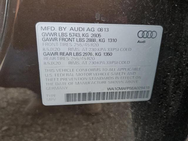 VIN WA1CMAFP5EA029419 2014 Audi Q5, Tdi Premium Plus no.13