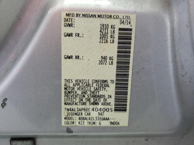 1N4AL3AP6EC404005 Nissan ALTIMA 2.5