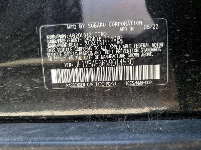JF1VBAF66N9014530 Subaru Wrx Premium