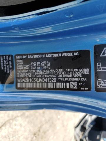 VIN WBA2K1C5XJVD41328 2018 BMW 2 Series, 230XI no.13