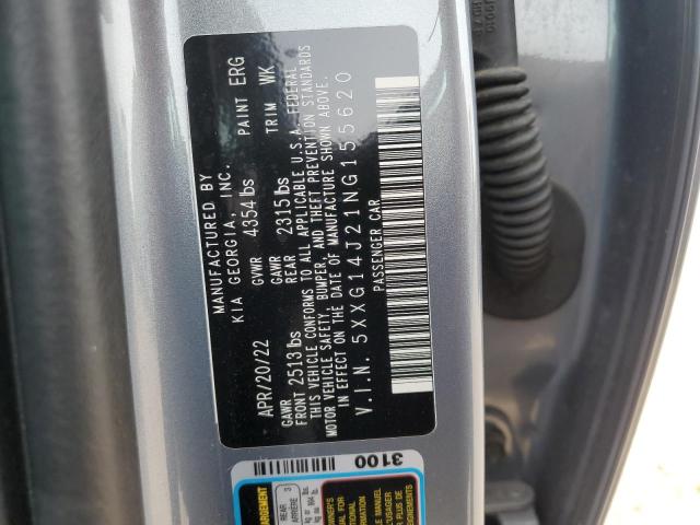 5XXG14J21NG155620 KIA K5 LXS